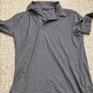 Travis Mathew Charcoal Polo Shirt